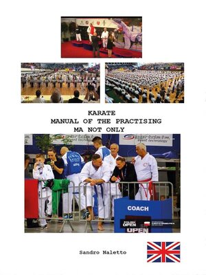 cover image of Karate manual of the practising ma not only